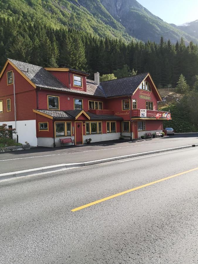 Kvamsdal Pensjonat 4 Eidfjord Extérieur photo